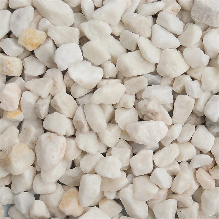 Polar White Chippings 20mm             Bulk Bag